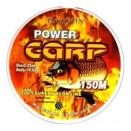 Рибальська волосінь, DrAGON Power Carp мультиколор, 150м, перетин 0,35мм